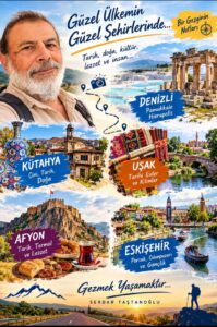 Yolların ve Sofraların Peşinde: Denizli’den Eskişehir’e Beş Şehir